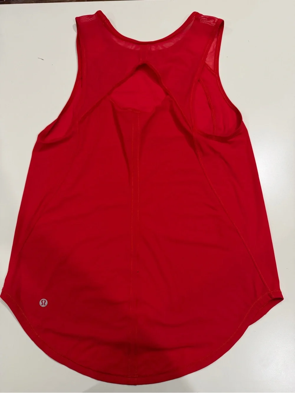 lululemon athletica Red Women's Athletic Tank Top